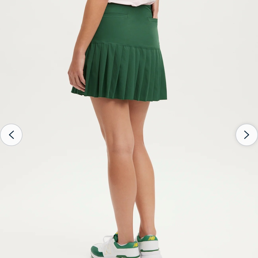 Renwick Green Pleated Women's Skirt Golf